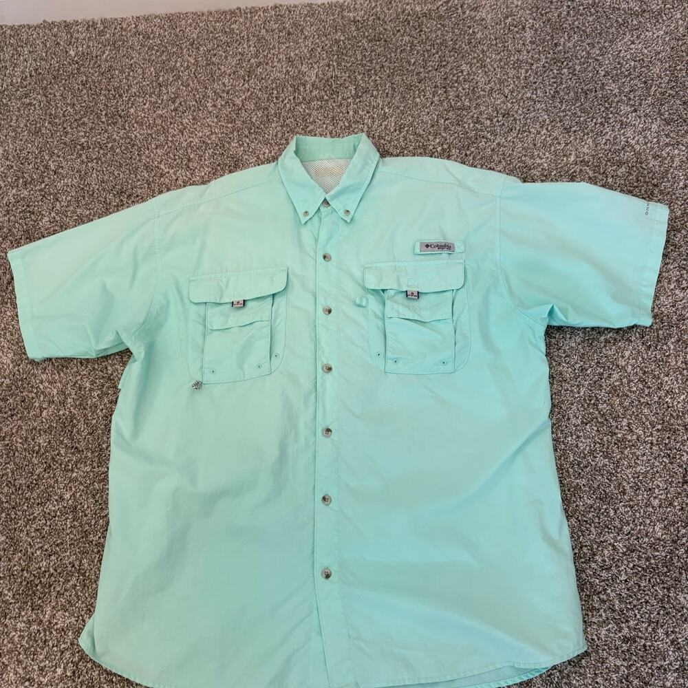 Columbia PFG Performance Fishing Gear Men's Short Sleeve Fishing Shirt Bundle Lg - Picture 13 of 16